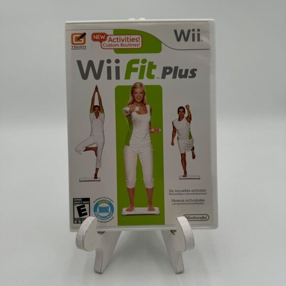 Wii Fit we Fit Plus we play bundle Three games  (2008 Nintendo Wii Fitness DVD V - Picture 4 of 9
